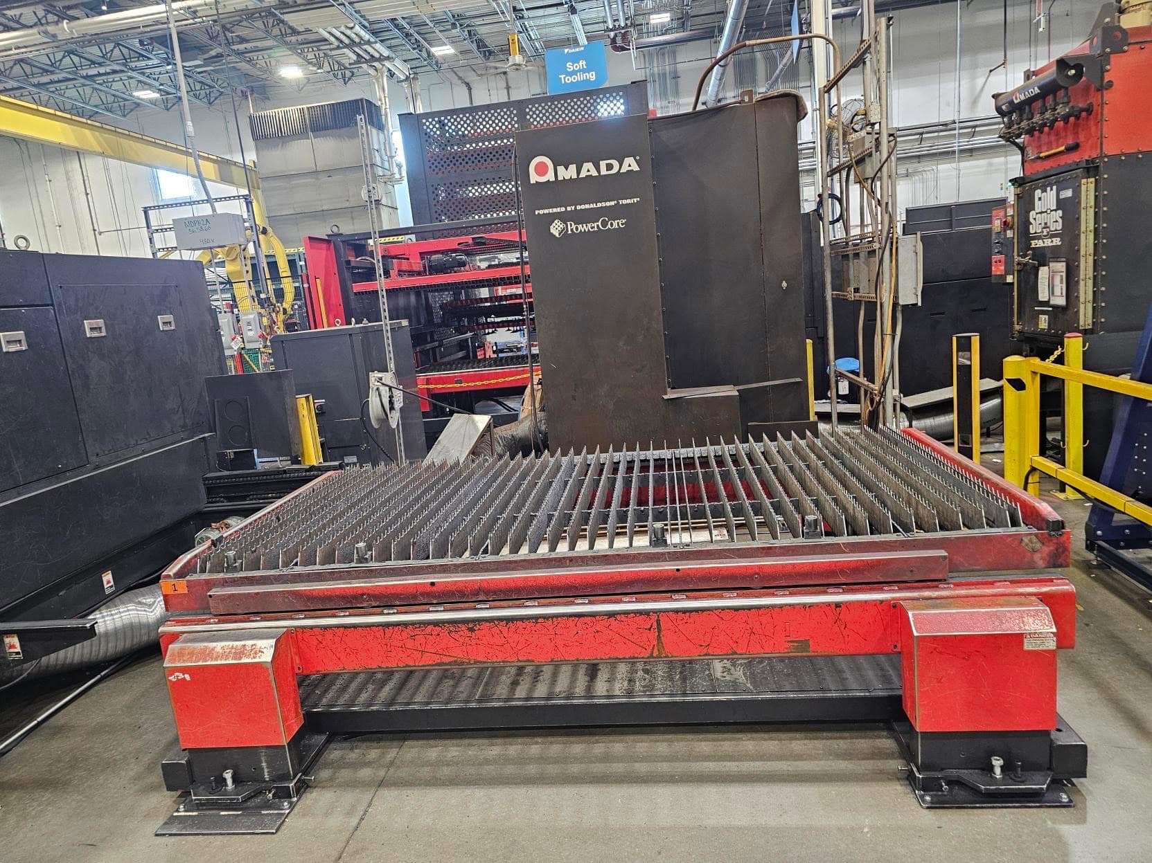 2,000 Watt Amada LCG 3015AJ Fiber Laser, 2016 - 5' x 10' tables - Image 3