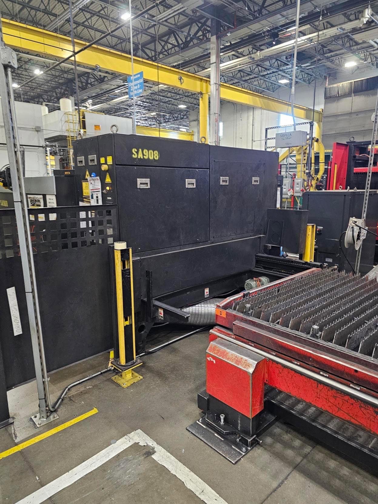 2,000 Watt Amada LCG 3015AJ Fiber Laser, 2016 - 5' x 10' tables - Image 5