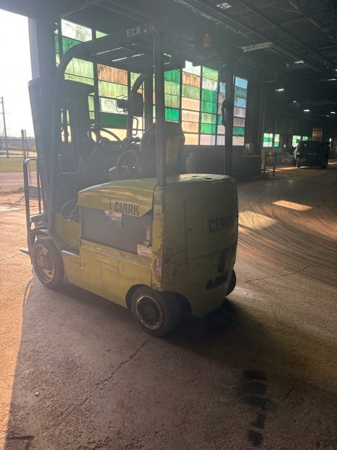 2019 Clark ECX25 Electric Forklift | 5,000 lb Capacity | 3-Stage Mast | 48V | Side Shift - Image 2