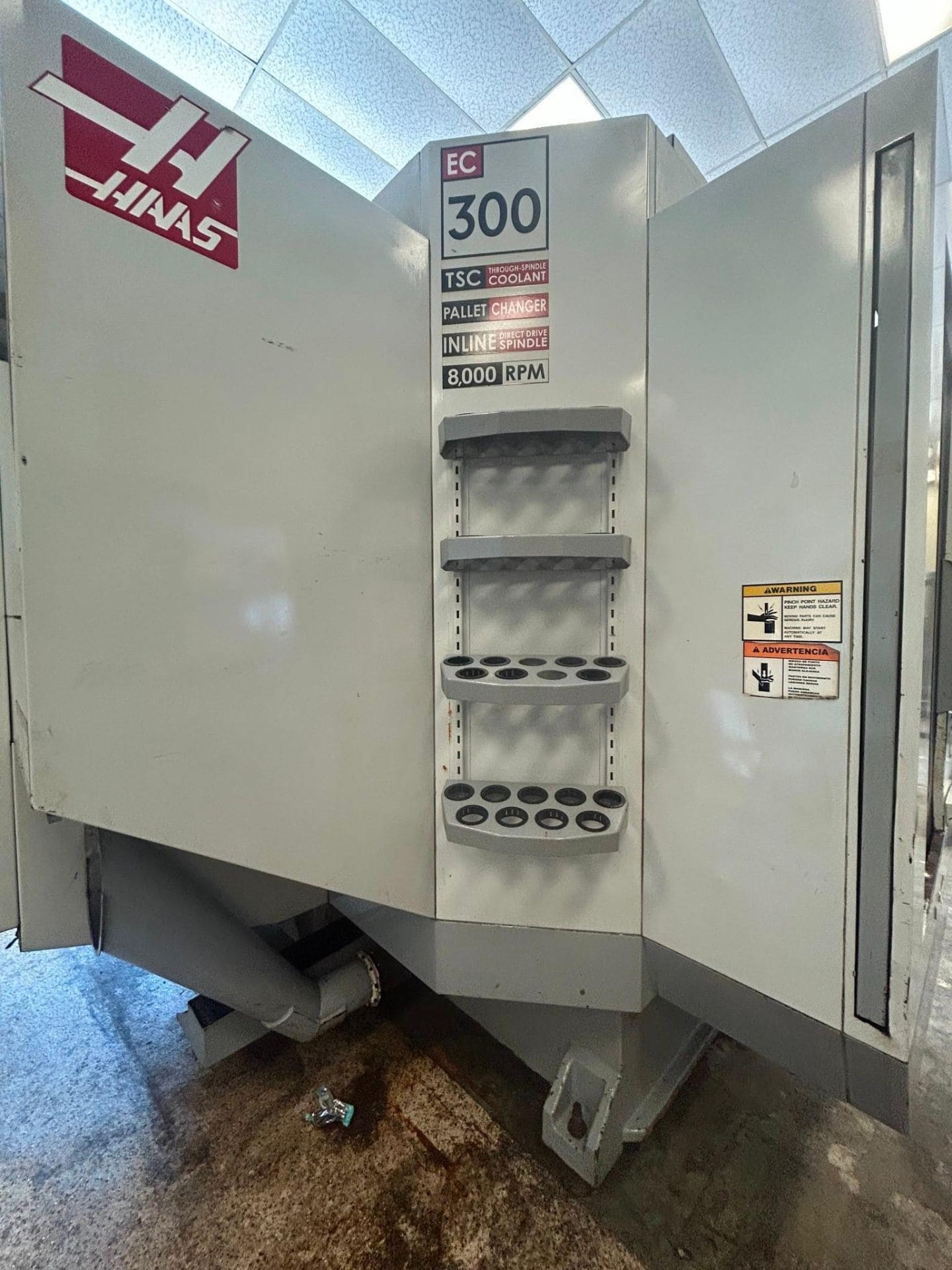 Haas EC-300 300mm CNC HMC, 2006 - Through Spindle Coolant, 8K Spindle