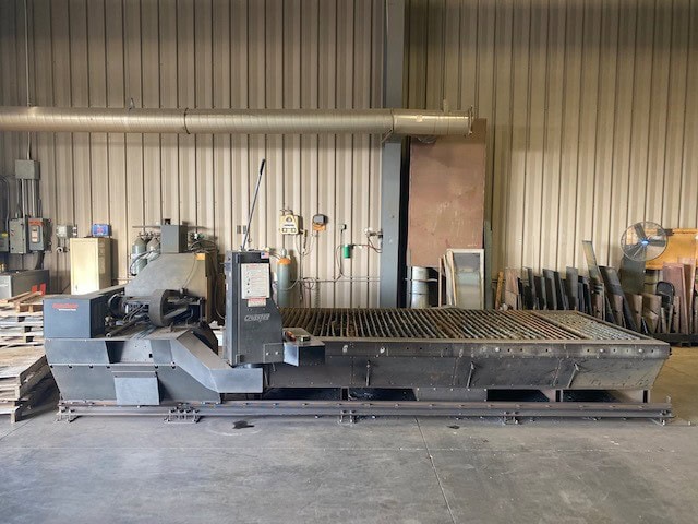 6' x 12' C&G Systems Crossfire CNC Plasma Table, 2008 - 260 Amp Hypertherm HPR260