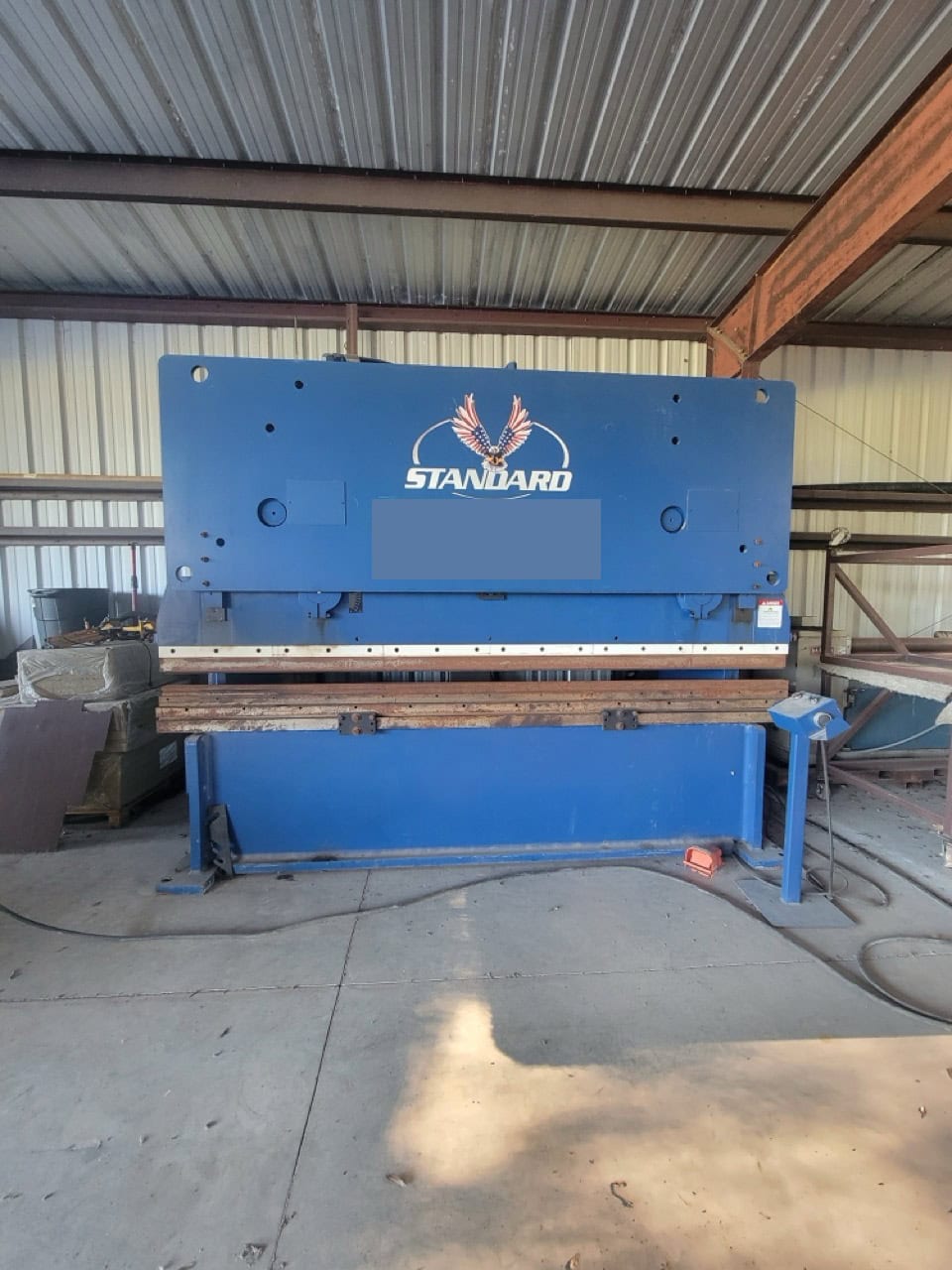 200 Ton x 12' Standard Industrial AB200-12 Hydraulic Press Brake, 2013-no backgauge