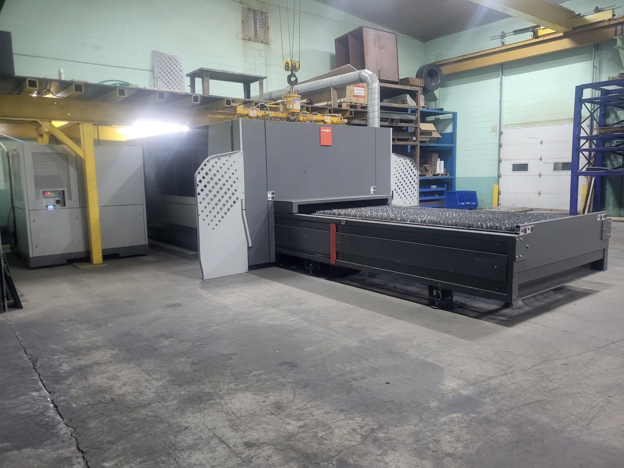 6000 Watt Bystronic BySmart 3015 Fiber CNC Laser, 2021 - Shuttle Table, 5' x 10', Low Hours