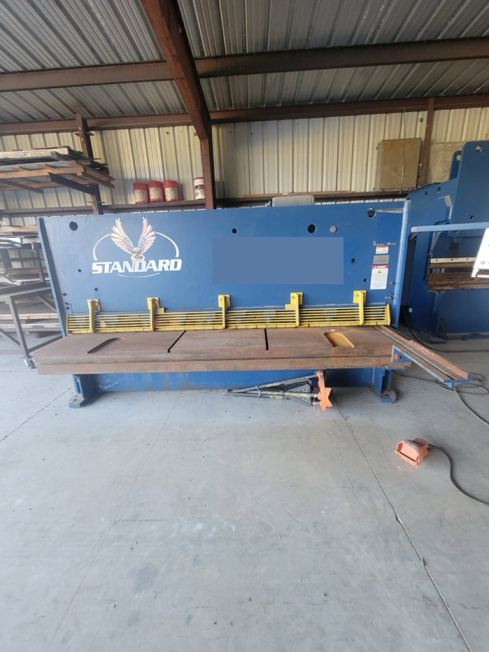 1/4" x 10' Standard Industrial AB250-10 Hydraulic Shear, 2014