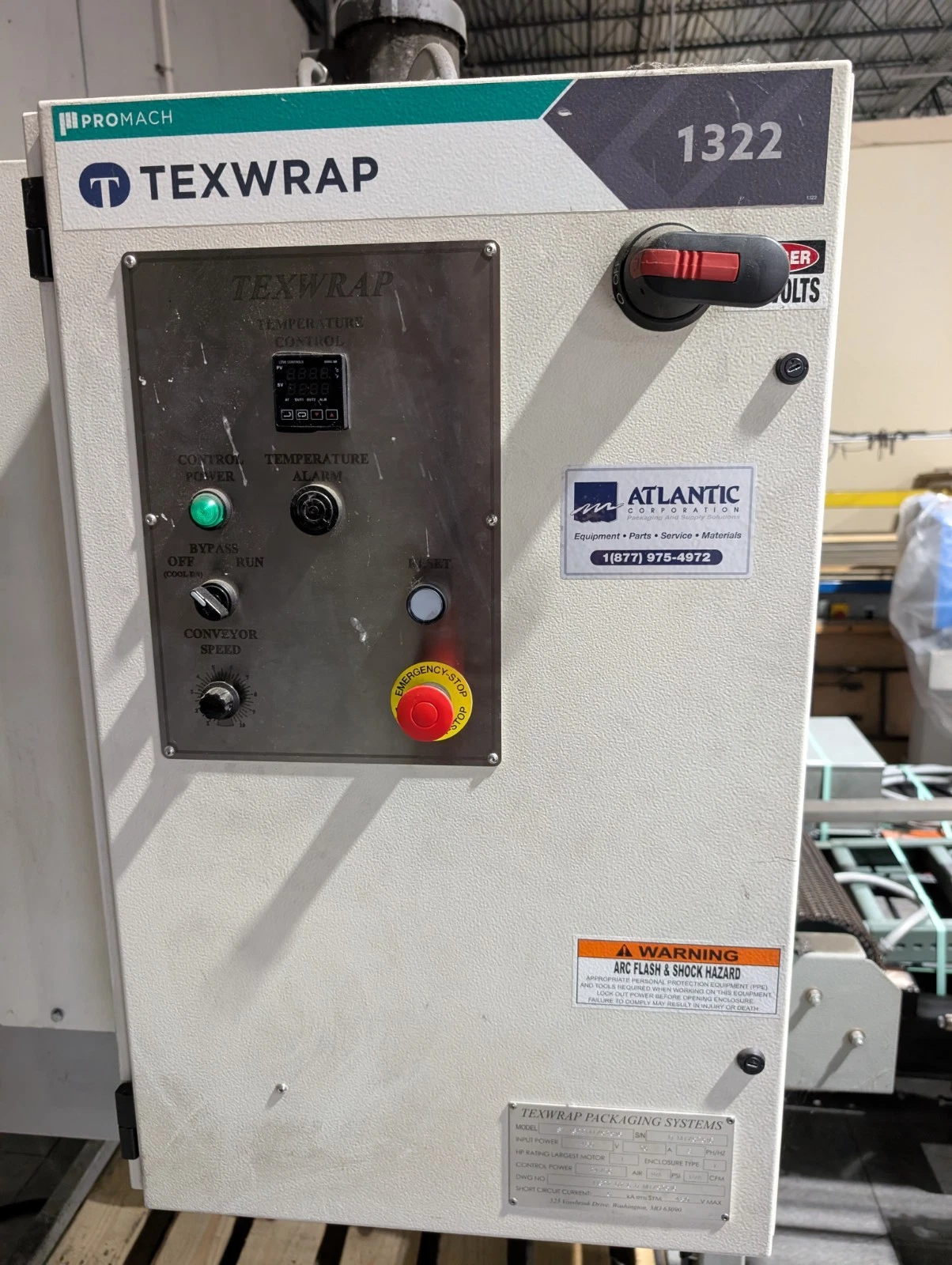Texwrap 2410ISS Automatic Side Seal Shrink Wrapper with Texwrap ST-1322 Heat Tunnel, 2019 - Image 11