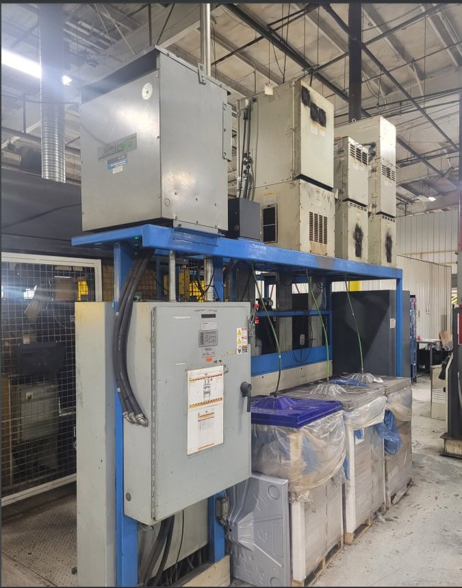 Panasonic Dual Robot Mig Weld Cell, 2014 - TA1600 Robot Arms