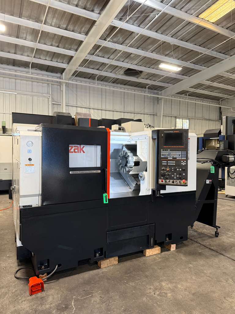 MAZAK QUICK TURN UNIVERSAL 250 CNC LATHE, 2015 - Tool Setter, Tailstock, W-Axis - Image 2
