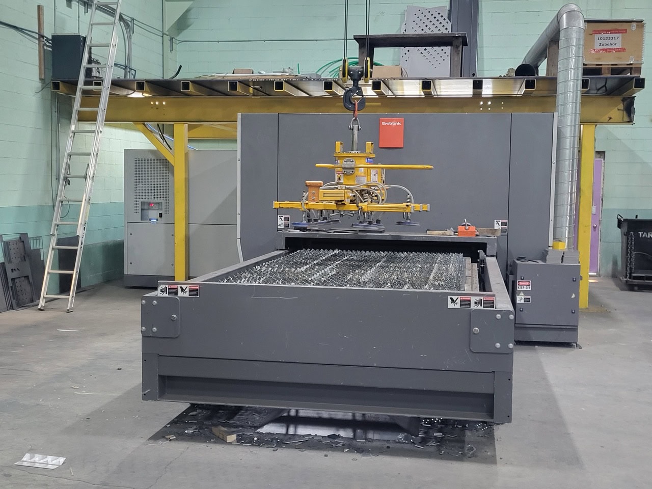 6000 Watt Bystronic BySmart 3015 Fiber CNC Laser, 2021 - Shuttle Table, 5' x 10', Low Hours - Image 2