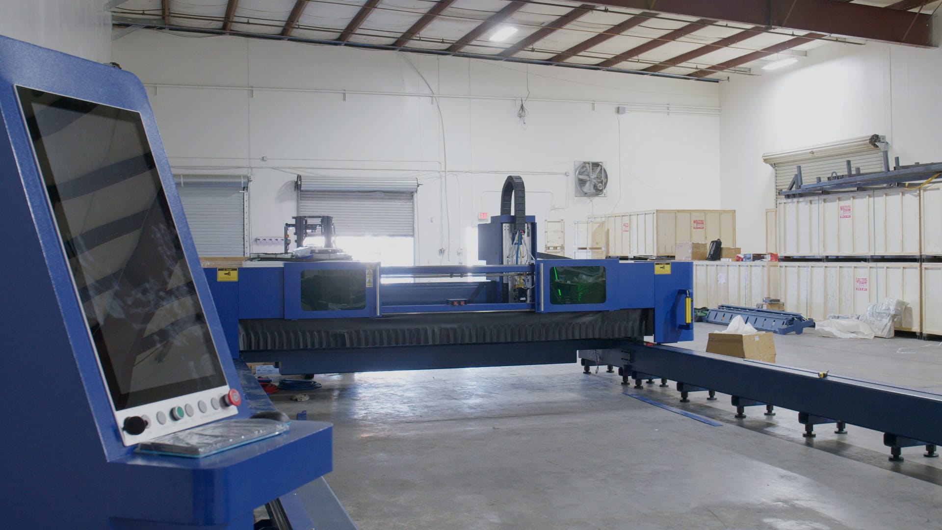 20,000 Watt Eagle LS-BAJA2 Fiber Laser Cutting Machine, 2026 - New Never Put to Power, 5' x 10' table, Ready to Ship!