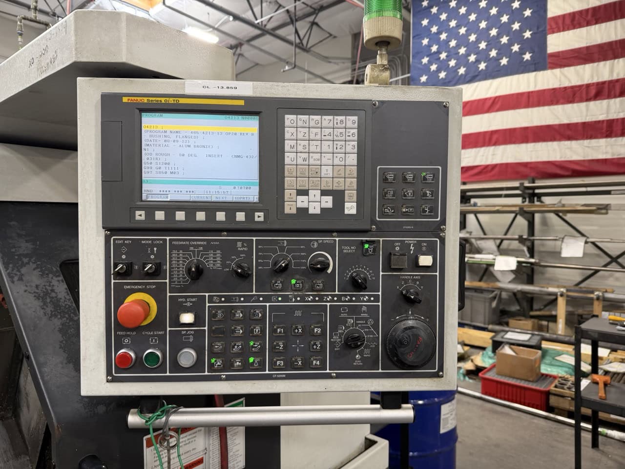 Yama Seiki GA-2800L CNC Lathe, 2010 - Tool Presetter, Chip Conveyor, Tailstock - Image 3