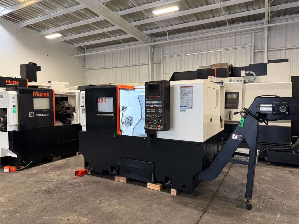 MAZAK QUICK TURN UNIVERSAL 250 CNC LATHE, 2015 - Tool Setter, Tailstock, W-Axis - Image 3