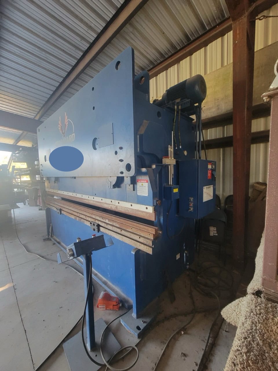 200 Ton x 12' Standard Industrial AB200-12 Hydraulic Press Brake, 2013-no backgauge - Image 3