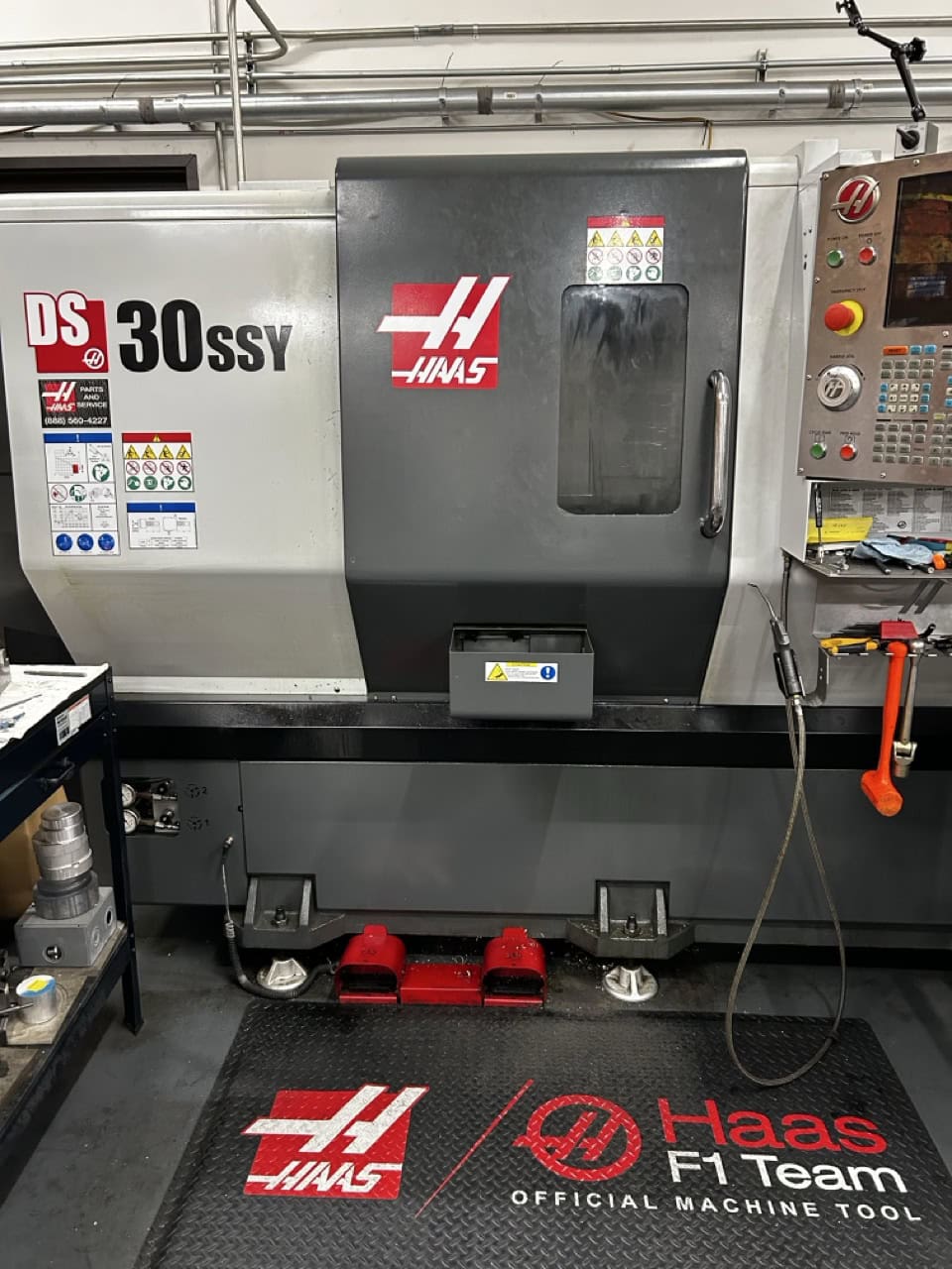 Haas DS-30SSY Multi-Axis CNC Lathe, 2016 - High Pressure Coolant, Parts Catcher - Image 3