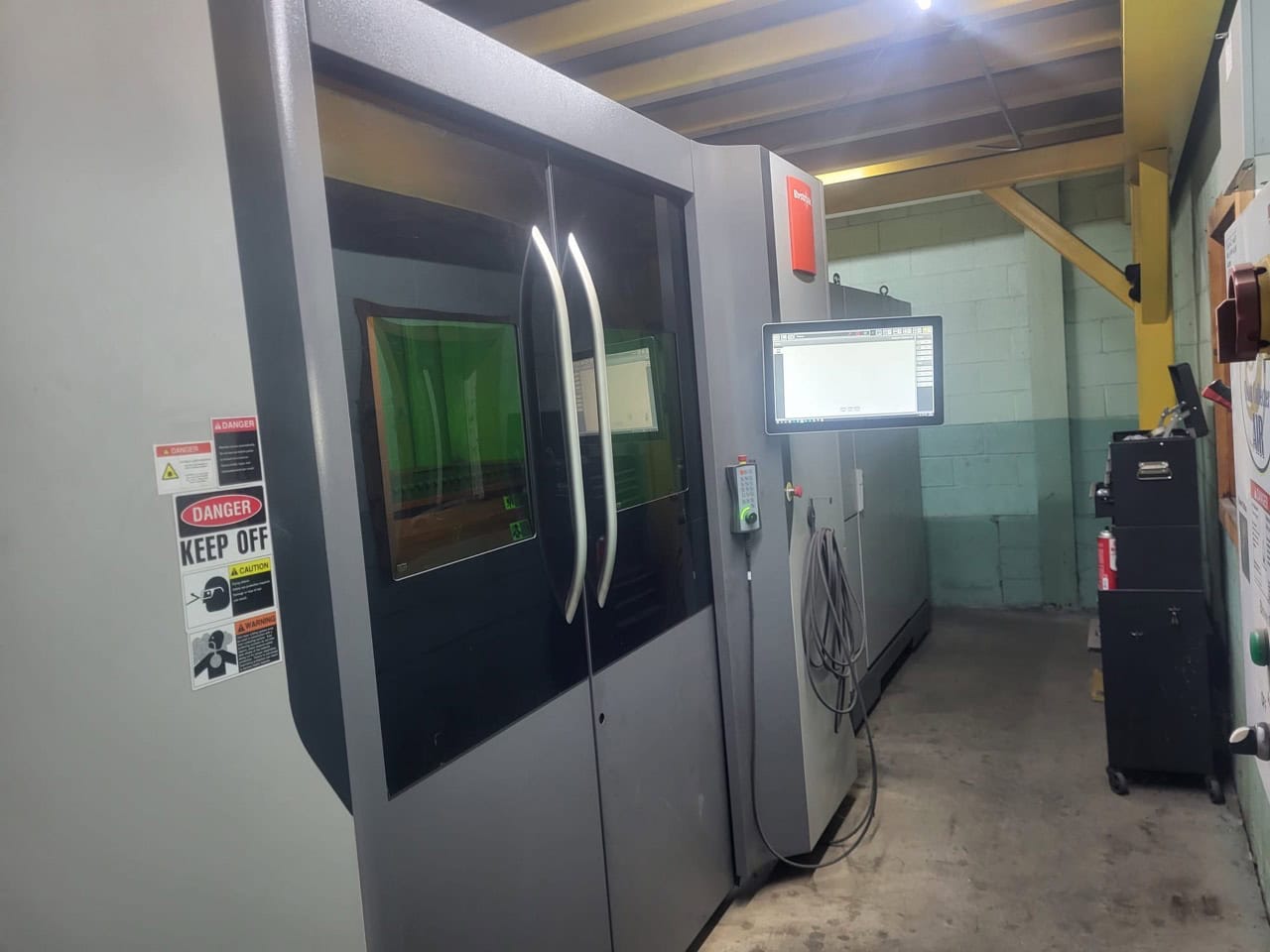 6000 Watt Bystronic BySmart 3015 Fiber CNC Laser, 2021 - Shuttle Table, 5' x 10', Low Hours - Image 6