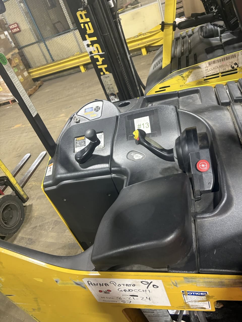 Yale ESC040AD 4,000 lb Electric Stand-Up Forklift, 2020 – 36 V – Warehouse Ready - Image 4
