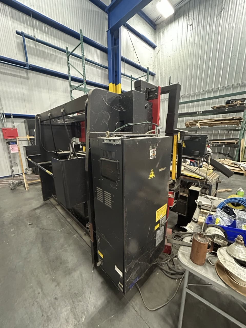80 Ton x 10' Amada 8025NT Hydraulic Press Brake, 2000 - Image 4