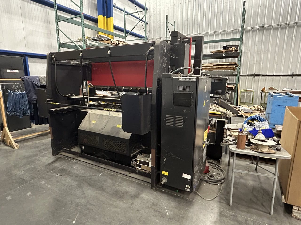 80 Ton x 10' Amada 8025NT Hydraulic Press Brake, 2000 - Image 5