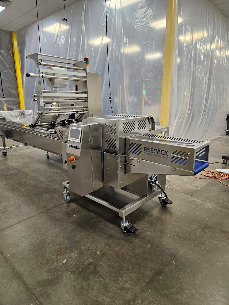 Reepack ReeFlow 50 Flow Stainless Steel Wrap Machine, 2021 - Right Hand Version, 2-Up - Image 5