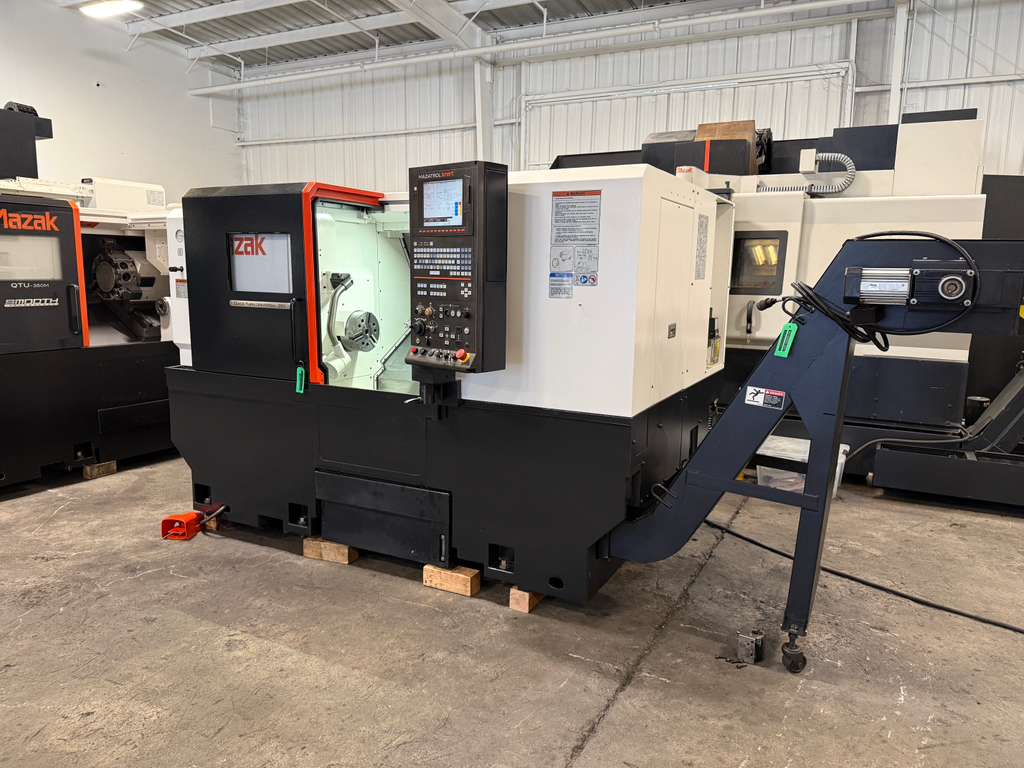 MAZAK QUICK TURN UNIVERSAL 250 CNC LATHE, 2015 - Tool Setter, Tailstock, W-Axis - Image 6