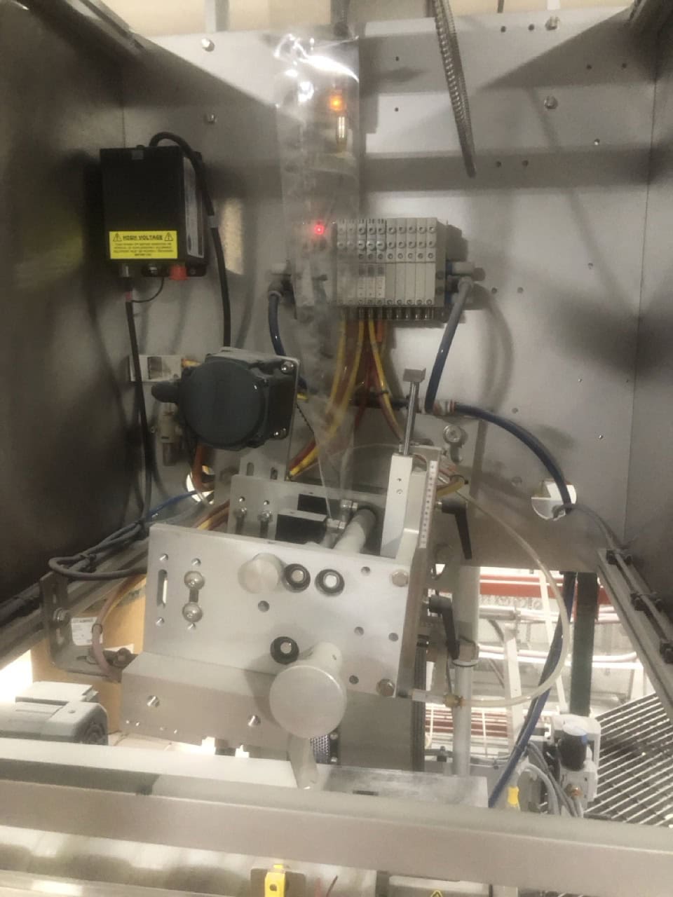 Complete Beverage Canning line with Ska Fab Depalletizer, Palmer Canner 12-1, 2015 - Equipped with Axon Sleever and Shrink Tunnel, Eastey Sleeve Wrapper and Shrink Tunnel, Dakota Water RO System, 3,000 Gallon Poly Tank, Pro-Refrigeration Glycol Chilling Unit, 30 BBL Tank, 40 BBL Tank, 60 BBL Tank - Image 8