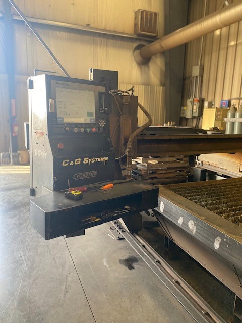 6' x 12' C&G Systems Crossfire CNC Plasma Table, 2008 - 260 Amp Hypertherm HPR260 - Image 4