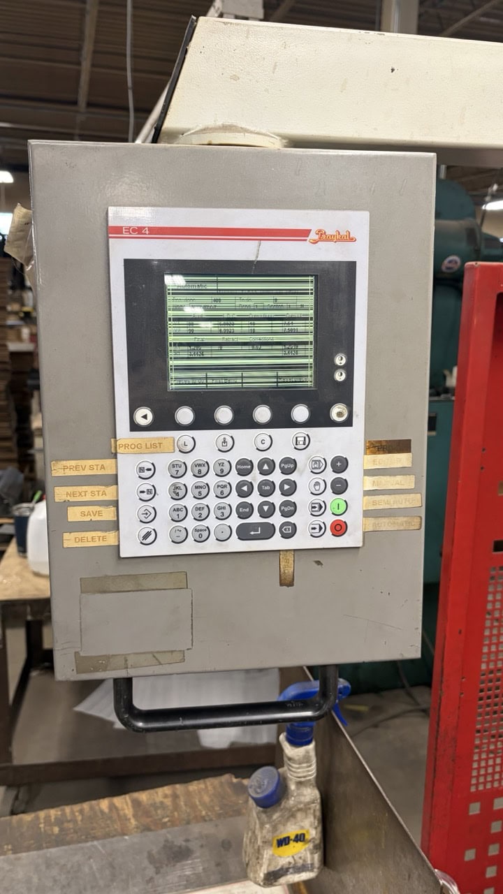 39 Ton x 4' Baykal APHS Hydraulic CNC Press Brake, 2008 - Programmable Backgauge - Image 2