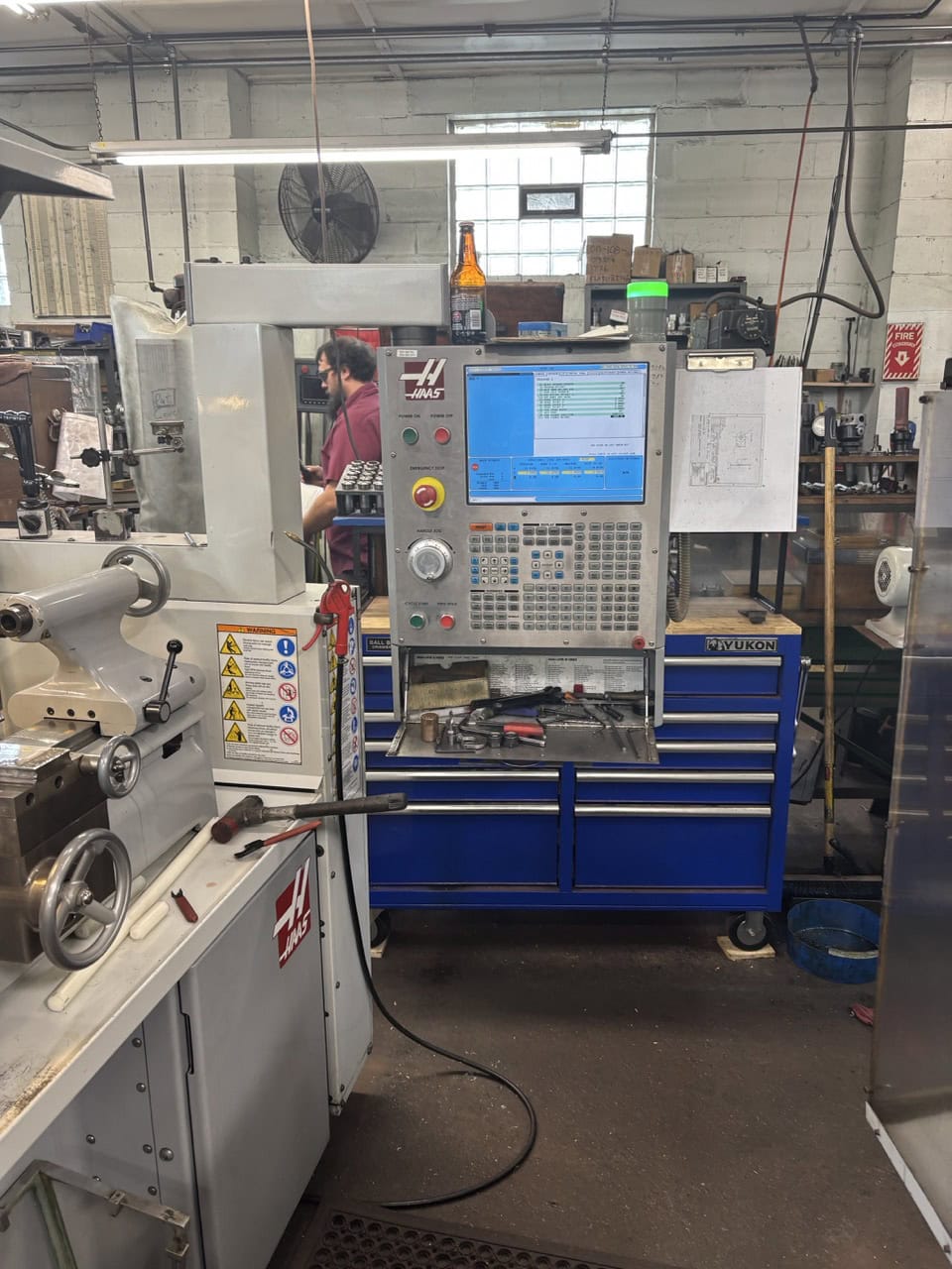 Haas HPCL Tool Room CNC Lathe, 2009 - Tailstock - Image 3