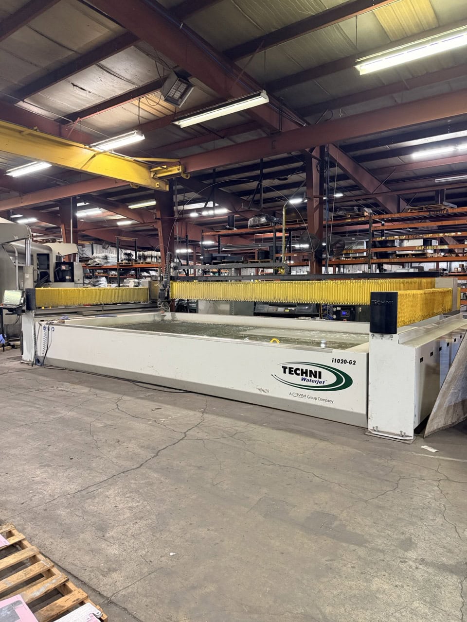 Techni Intec 1020-G2-11 CNC Water Jet, 2023 - 66,000PSI, 20' x 10' Table, 5 Axis Cutting Head