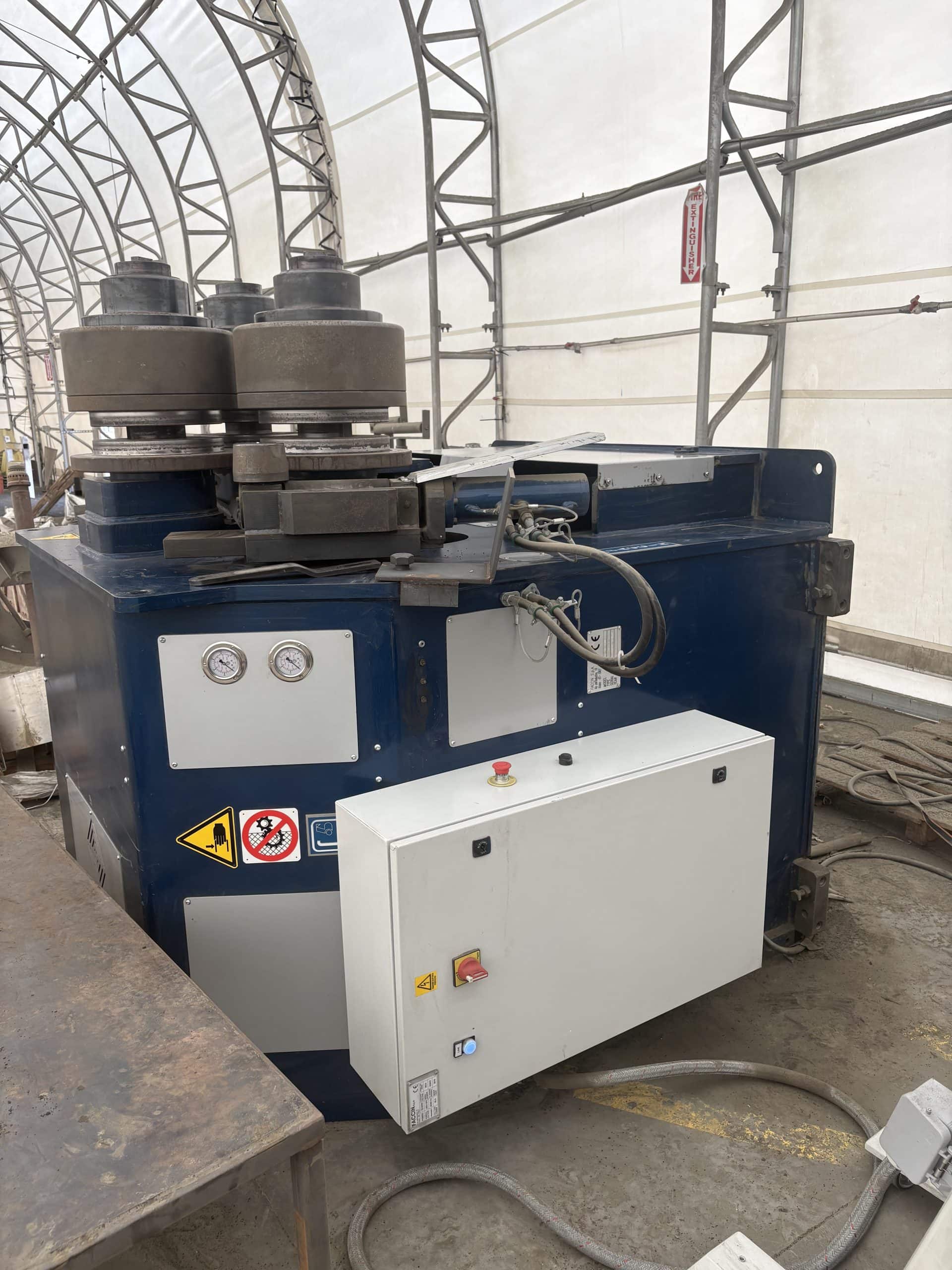5" x 1/2" Faccin RCMI 130 CNC Angle Roll, 2019 - Low Hours - Image 2