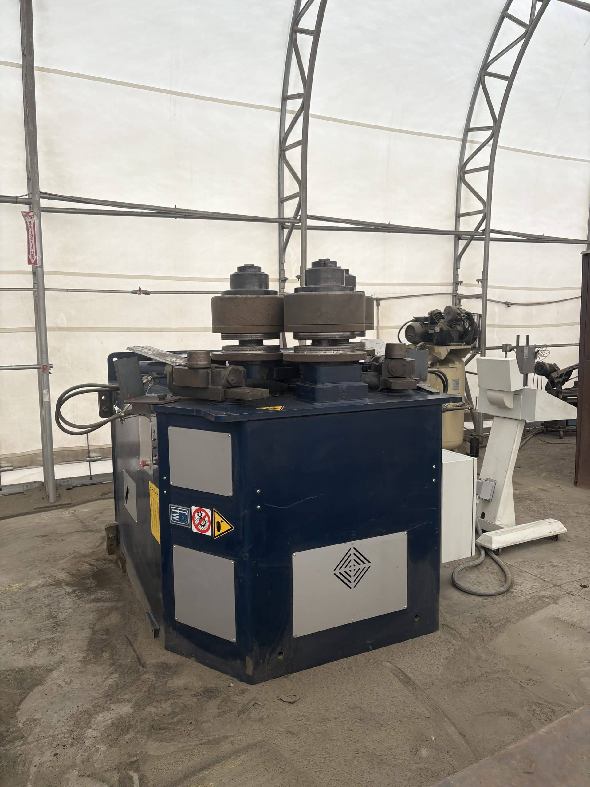 5" x 1/2" Faccin RCMI 130 CNC Angle Roll, 2019 - Low Hours