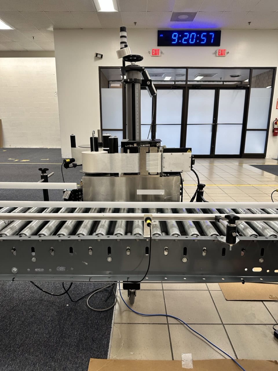 CTM 3600A-ZE511-4-2 (CTM 3600a-PA Series) Label Applicator with T-Base Stand and Tamp Home Sensor, Swing Away Tamp, Smart Tamp, 2023 - Image 4