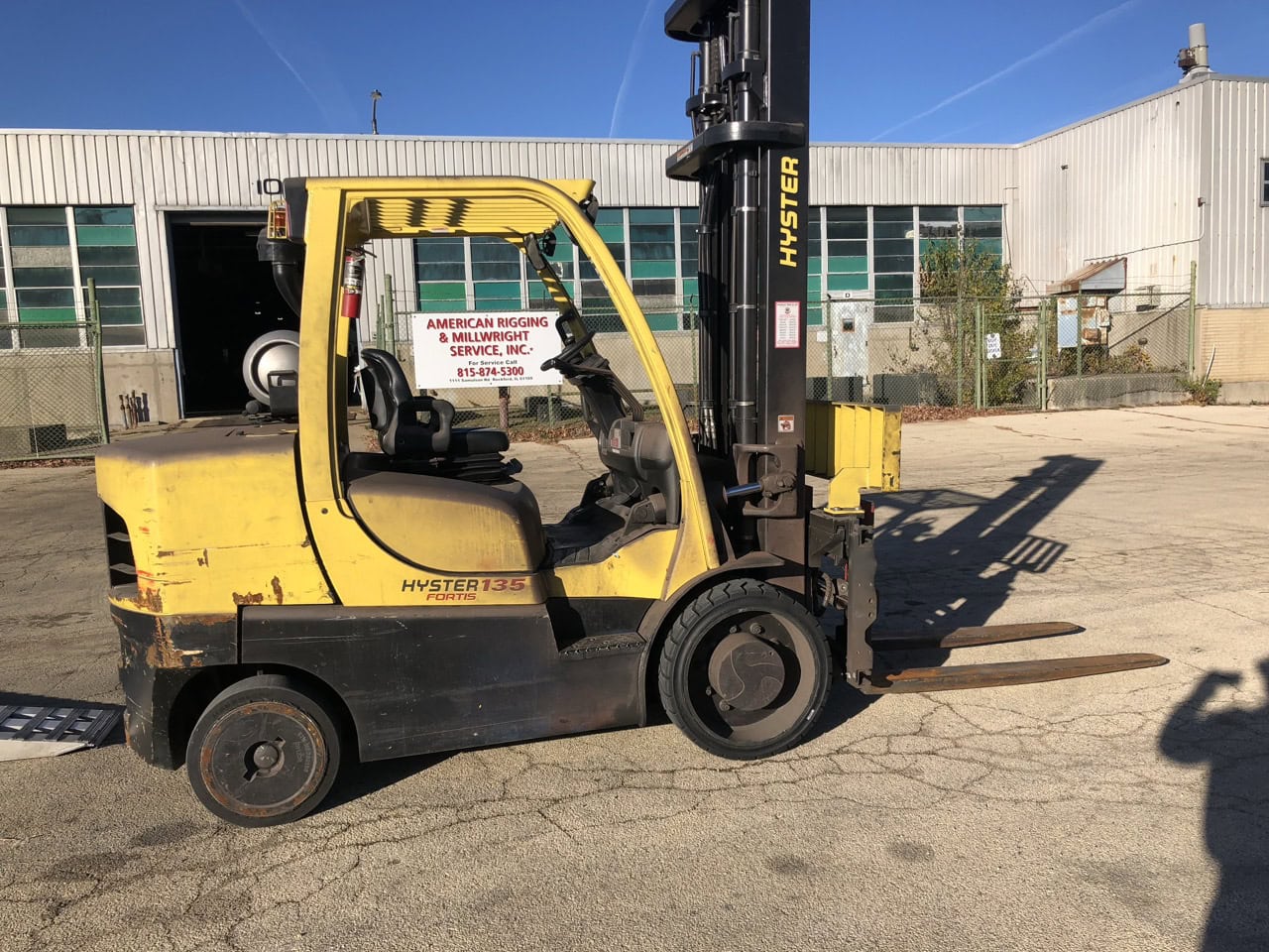 Hyster S135FT Forklift, 2022 - 13,500 lb Capacity - Image 2