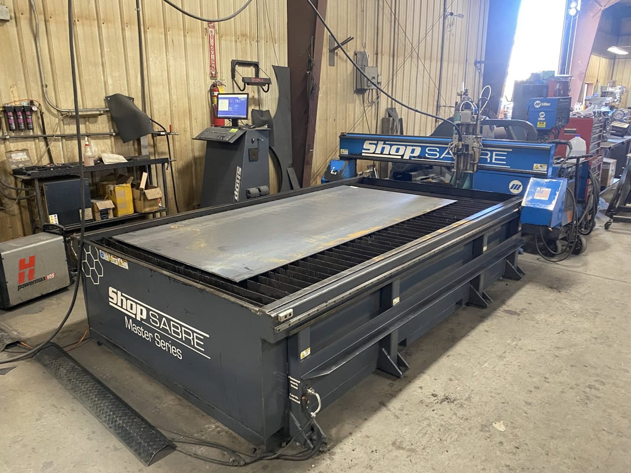 4' x 8' Shopsabre ShopMaster Pro 8 Plasma, 2020 - Powermax 105 - Image 6