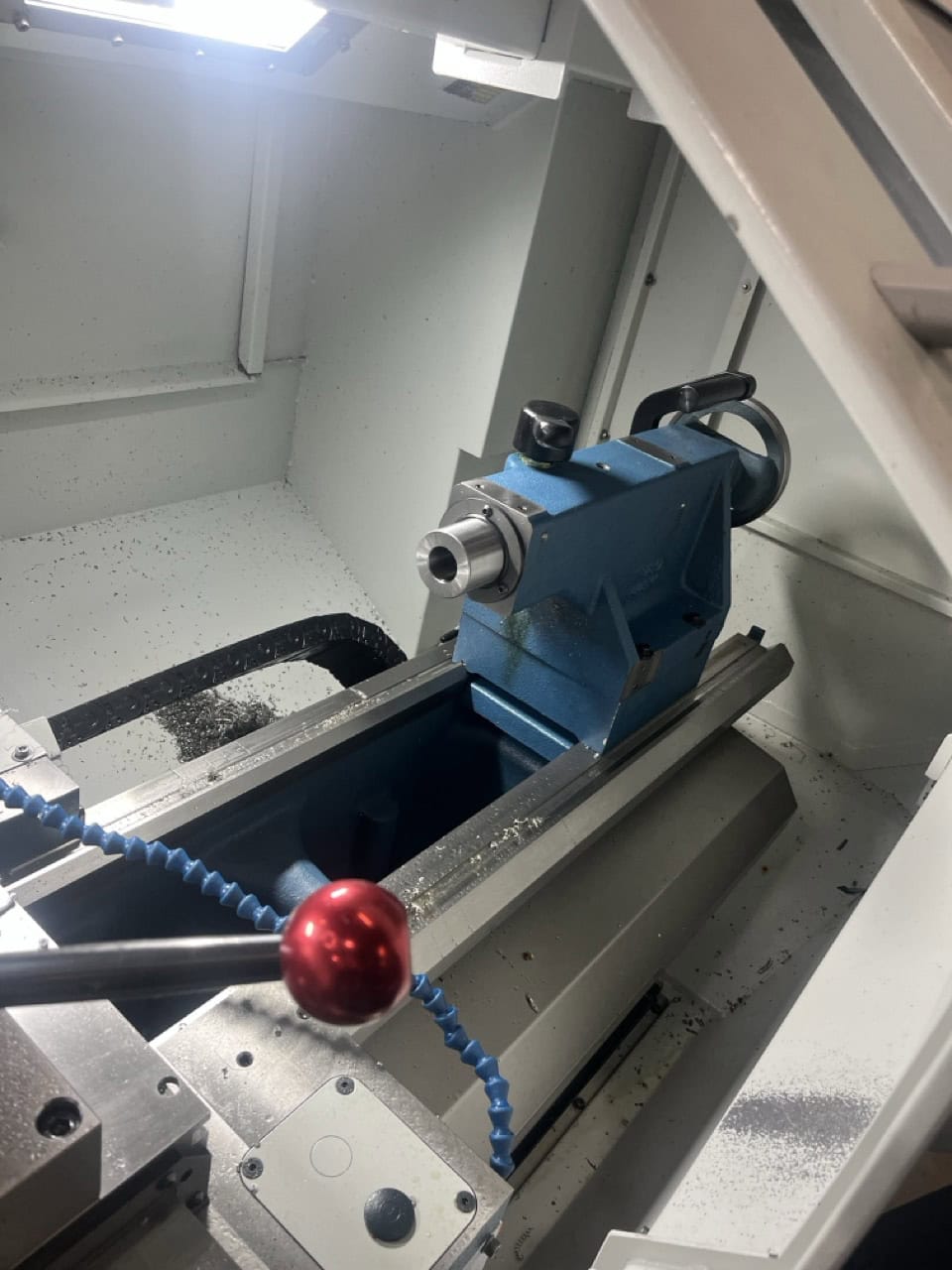 Romi C-470 CNC Teach Lathe, 2024 - Tailstock, 2.56" Spindle Bore - Image 3