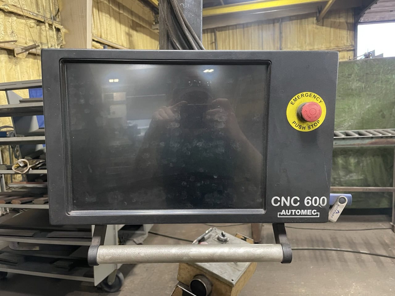 325 Ton x 16' Standard AB-325-16 CNC Press Brake, 1994 - Automec CNC Control (2 years old) Back Gauge, Tooling Included, Pit Required - Image 3