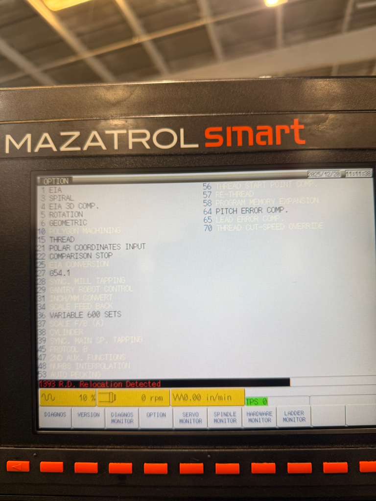 MAZAK QUICK TURN UNIVERSAL 250 CNC LATHE, 2015 - Tool Setter, Tailstock, W-Axis - Image 8