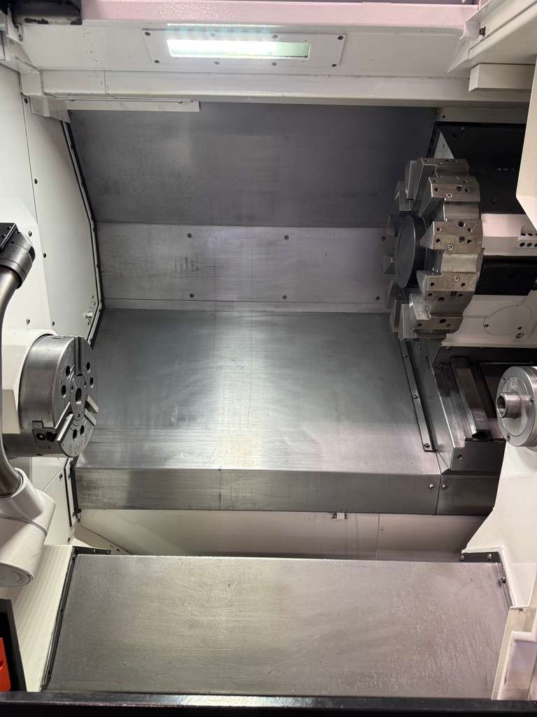 MAZAK QUICK TURN UNIVERSAL 250 CNC LATHE, 2015 - Tool Setter, Tailstock, W-Axis - Image 24