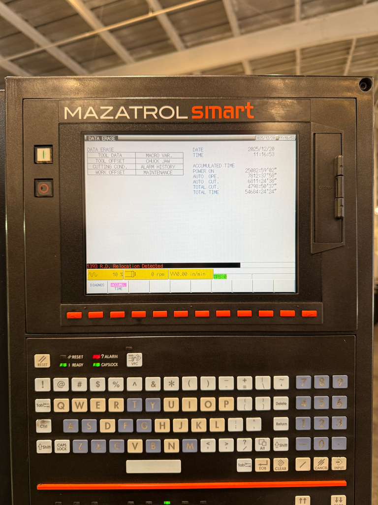 MAZAK QUICK TURN UNIVERSAL 250 CNC LATHE, 2015 - Tool Setter, Tailstock, W-Axis - Image 9