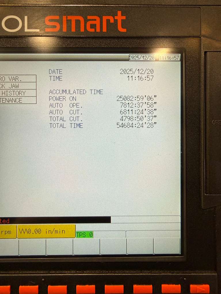 MAZAK QUICK TURN UNIVERSAL 250 CNC LATHE, 2015 - Tool Setter, Tailstock, W-Axis - Image 10