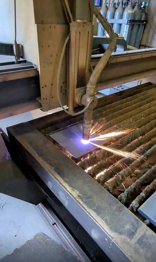 6' x 12' C&G Systems Crossfire CNC Plasma Table, 2008 - 260 Amp Hypertherm HPR260 - Image 6