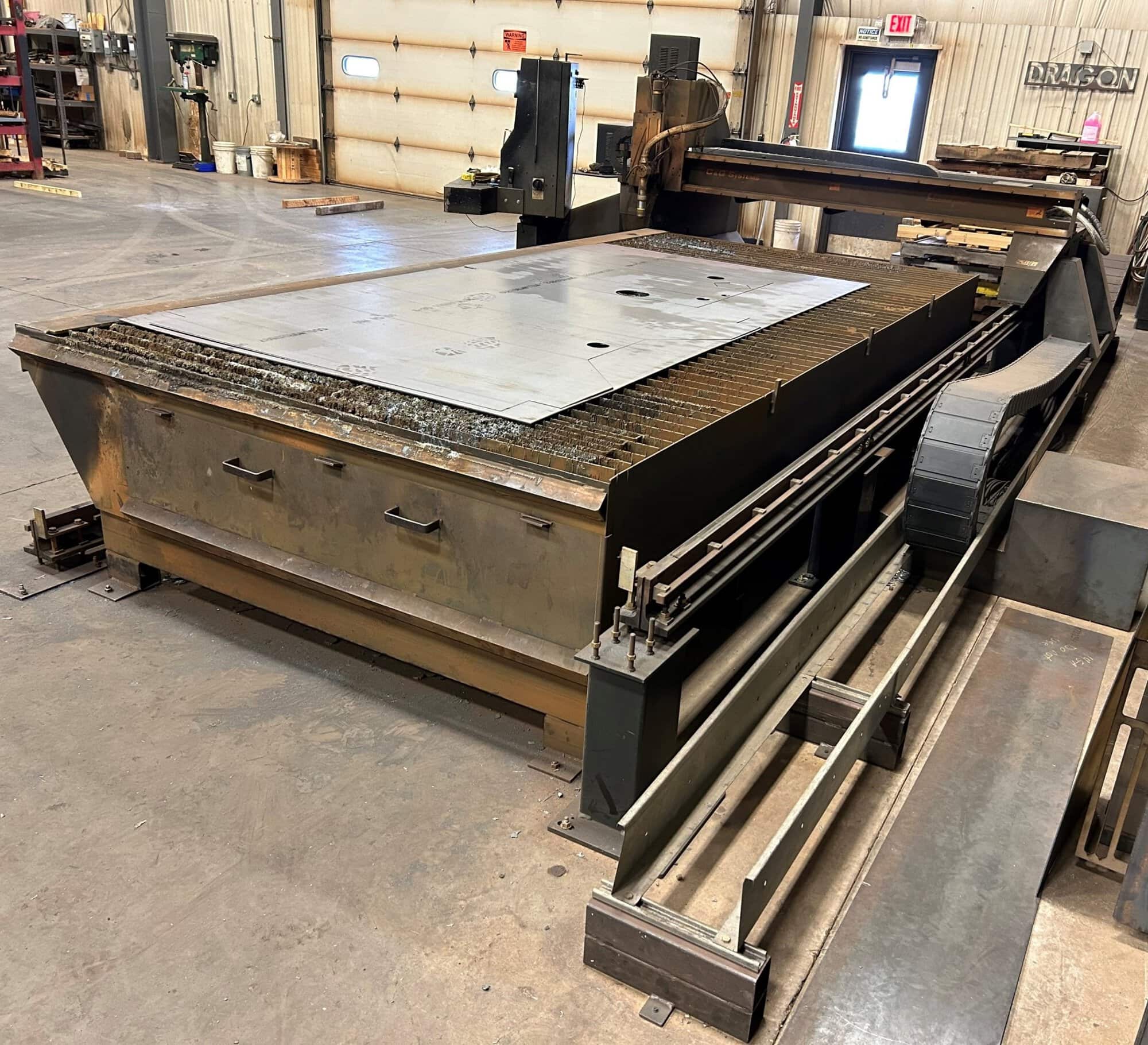 6' x 12' C&G Systems Crossfire CNC Plasma Table, 2008 - 260 Amp Hypertherm HPR260 - Image 8