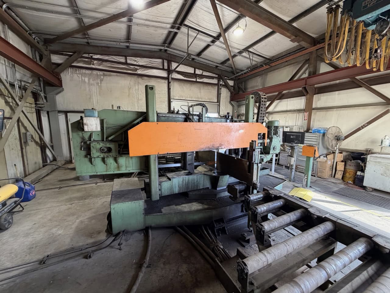 Peddinghaus PCD1100 CNC Beam Drill, 2007 - Conveyor - Image 2