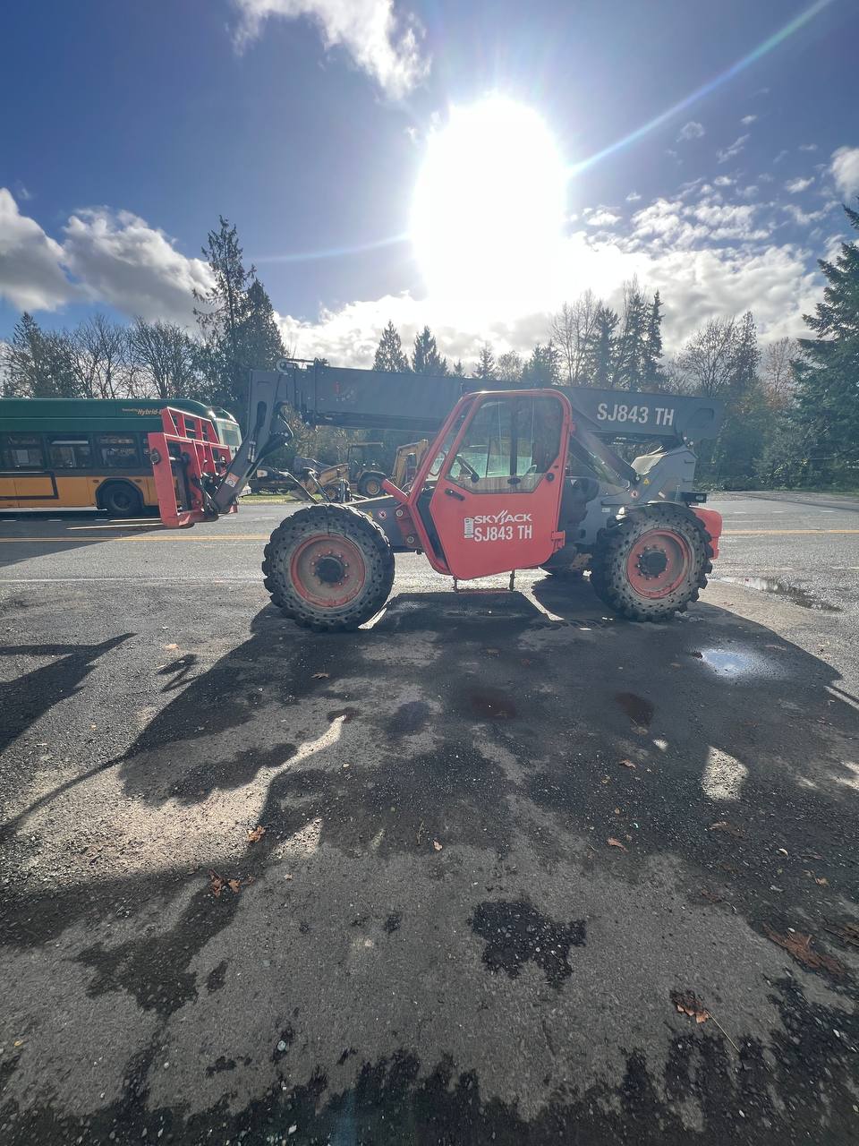 Skyjack SJ848TH Rough Terrain Telehandler; 2018 - 8,000 lb, 44 ft Reach - Image 2