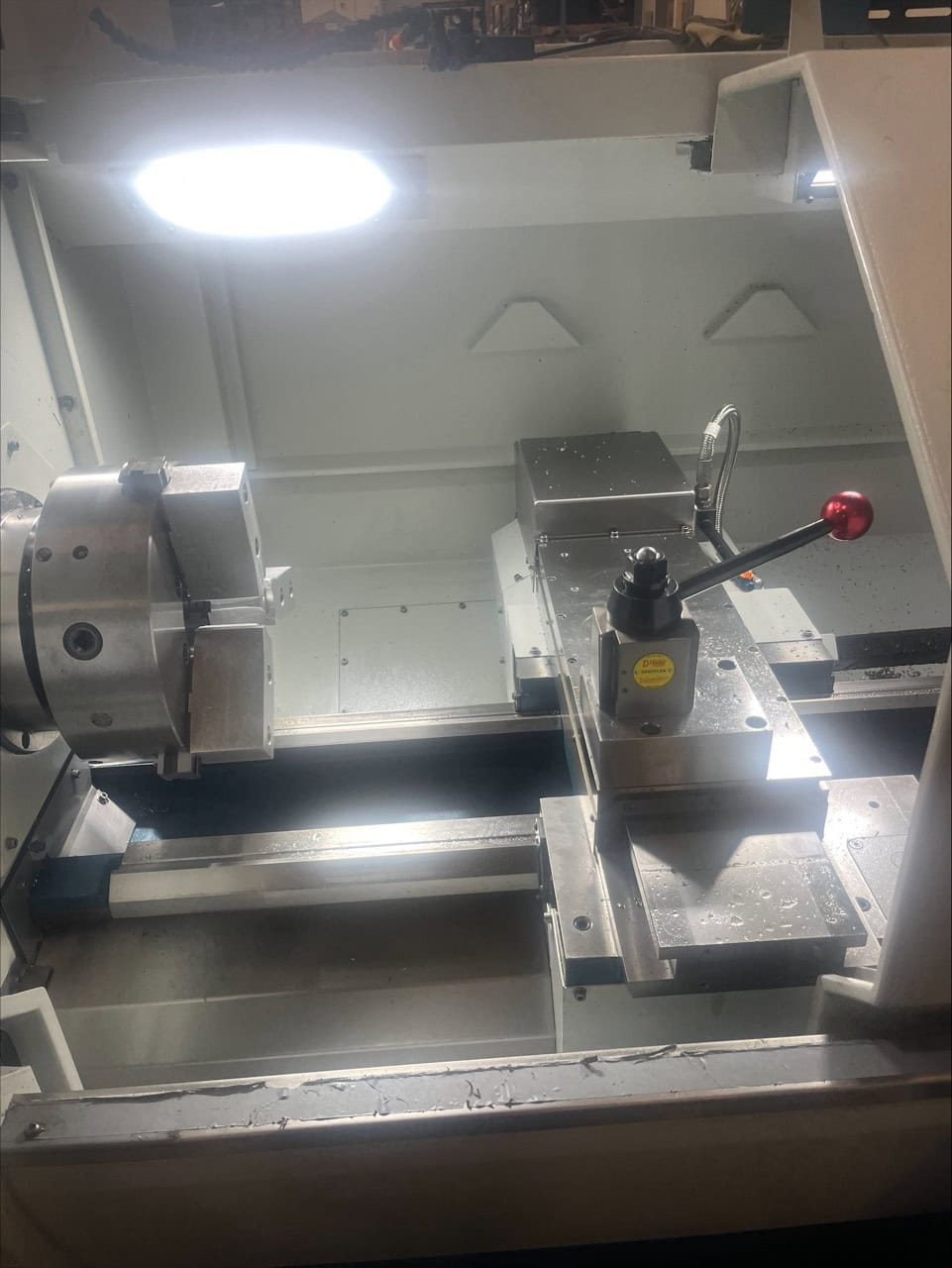 Romi C-470 CNC Teach Lathe, 2024 - Tailstock, 2.56" Spindle Bore - Image 7