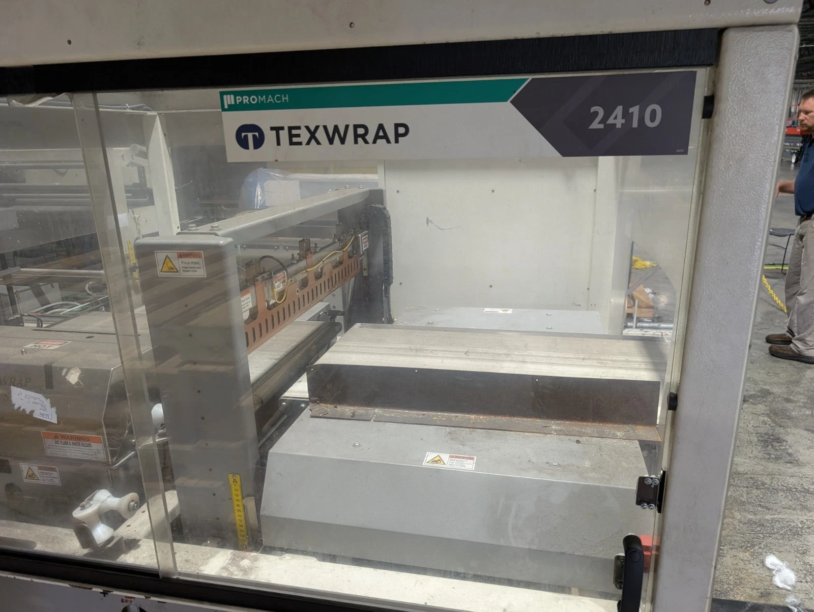 Texwrap 2410ISS Automatic Side Seal Shrink Wrapper with Texwrap ST-1322 Heat Tunnel, 2019 - Image 24