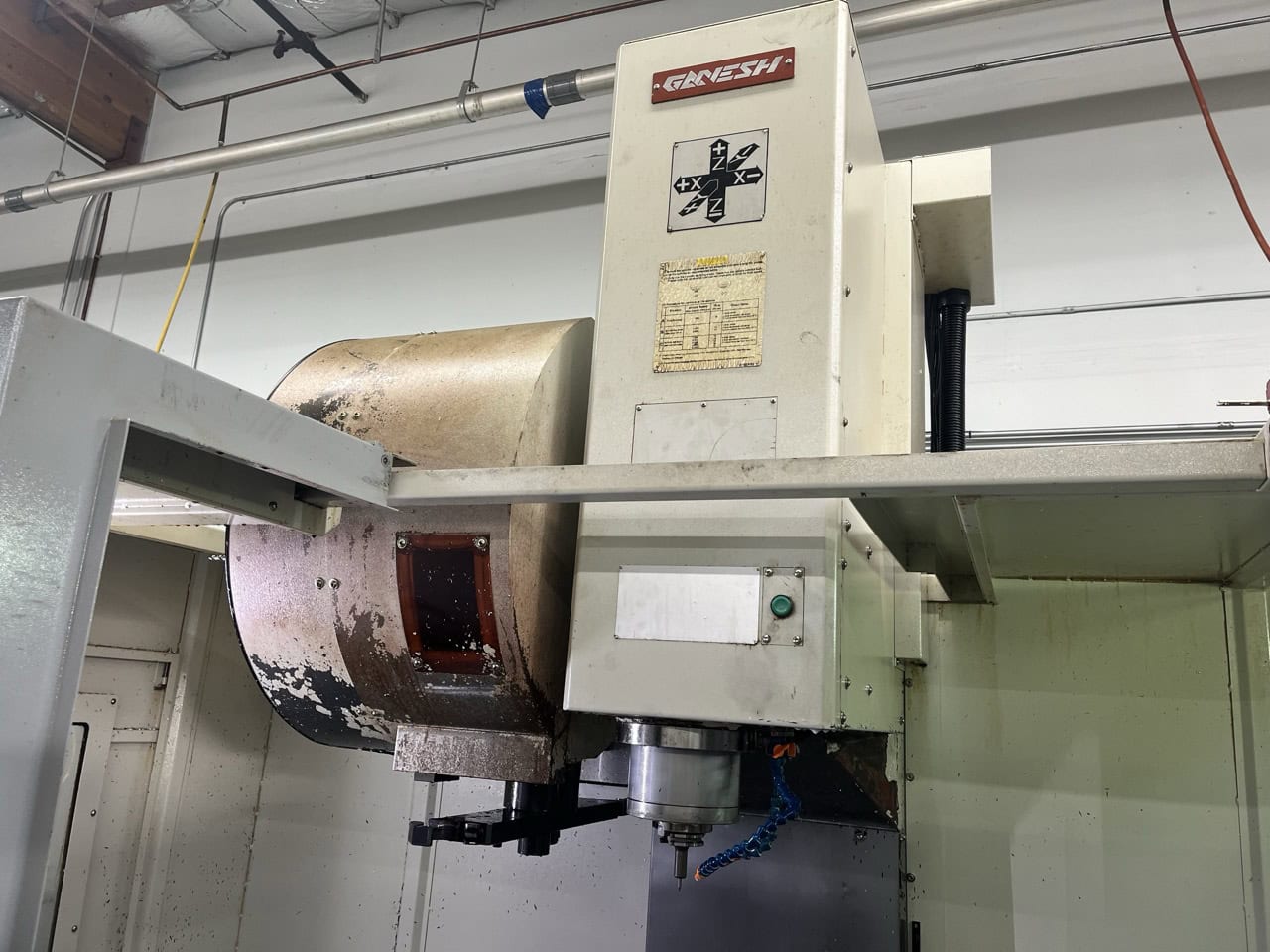 Ganesh VMC-4020 Vertical Machining Center, 2007 - 10K Spindle, Fanuc Oi Control - Image 6