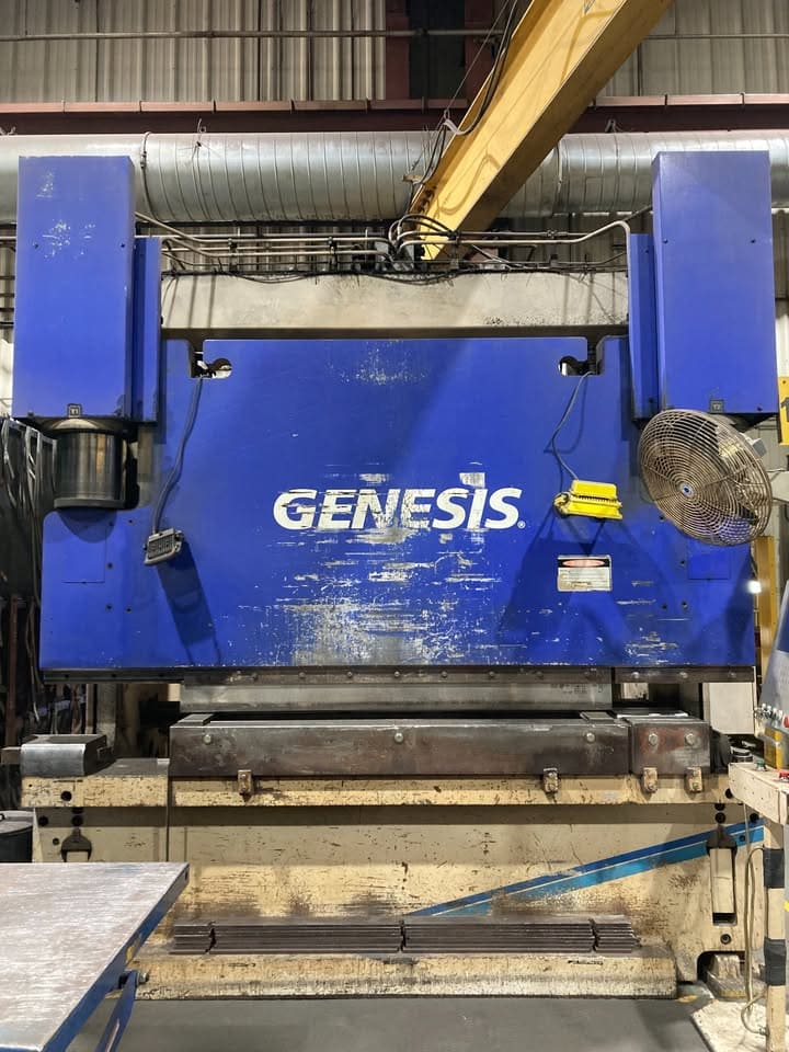 400 Ton x 10' Wysong FAB400-120 Hydraulic Press Brake, 1998 - Videos Available