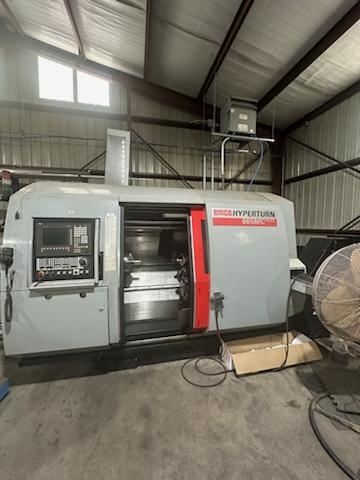 Emco Hyperturn 665 MC Plus Multi Axis CNC Lathe, 2009 - Sub Spindle, Live Tooling, Full C Axis