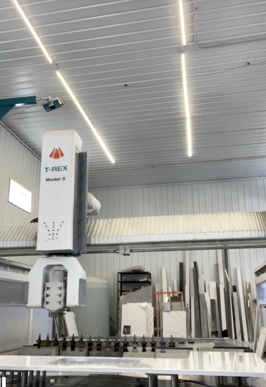 Poseidon TRex model S Dual Table CNC Fabrication Center, 2022 - Jib Crane, Water Filtration System
