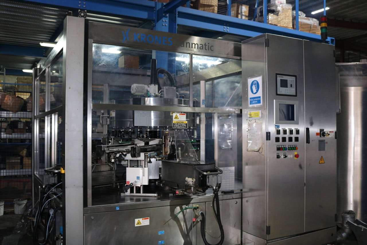 Krones Canmatic Labeler for Glass or PET Containers, 2005